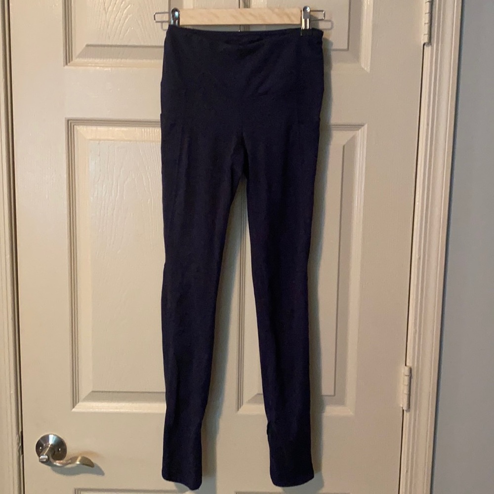 Navy leggings